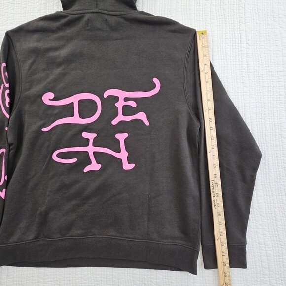 Ed Hardy Hoodie Men's L Black Pullover Sweatshirt Skull Grunge Goth Skate NEW - Picture 11 of 14